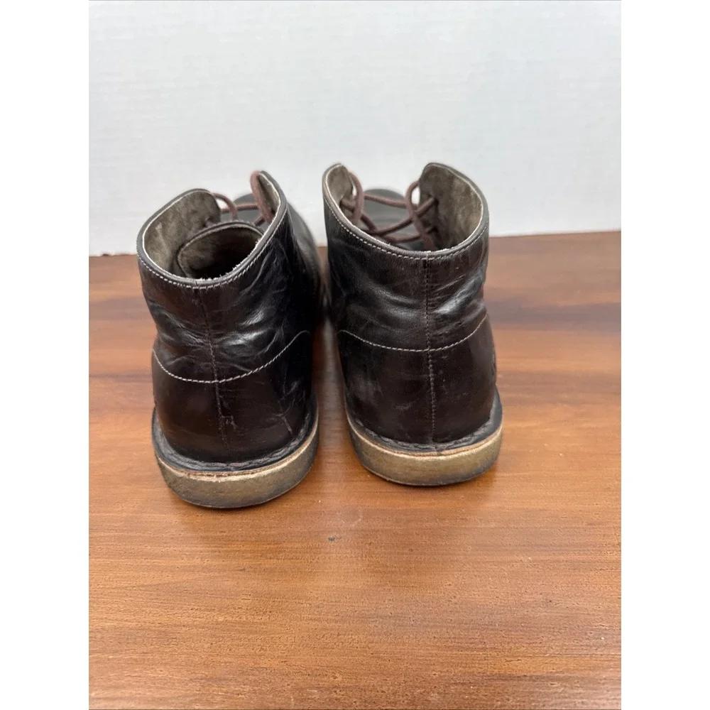 UGG Leighton Men's Chukka Boots Size 10.5 Leather Chocolate Brown 3275‎